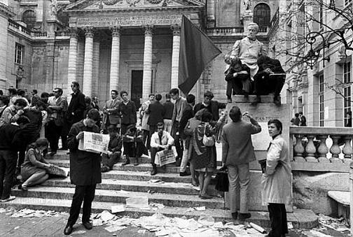 Revolução de Maio de 68 na Universidade de Paris