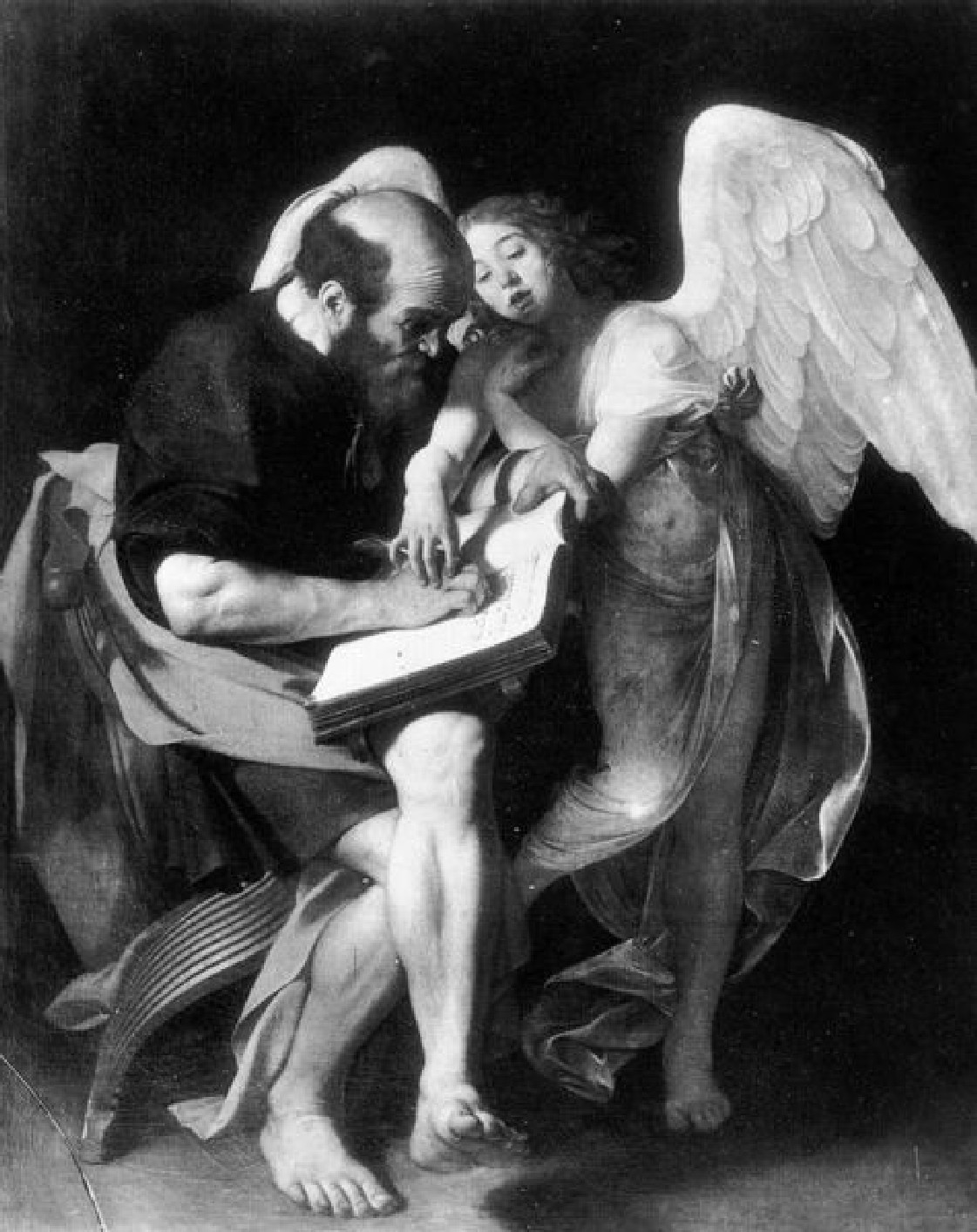 Caravaggio - S. Mateus e o Anjo