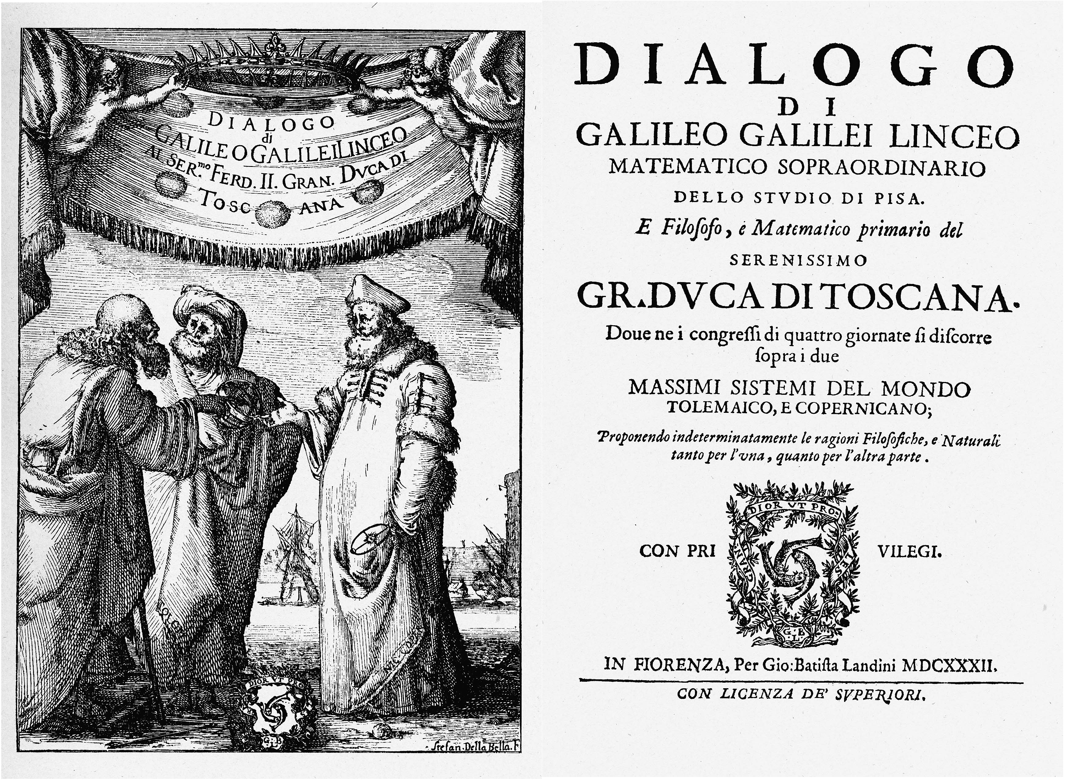 Galileu - Dialogo sopra i due massimi sistemi del mondo