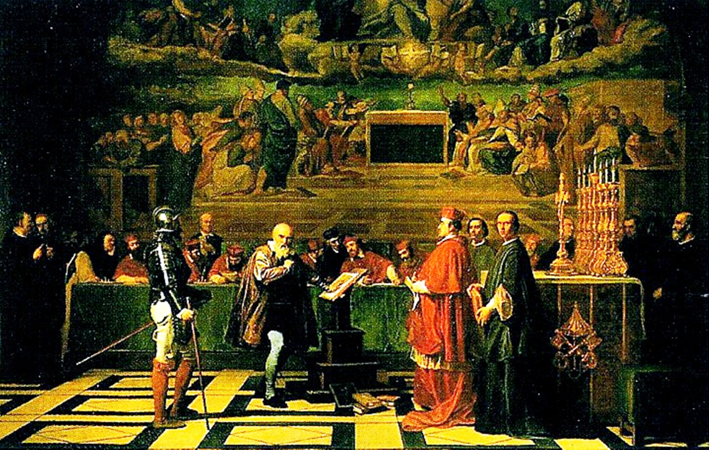 Galileu - julgamento pela Inquisição