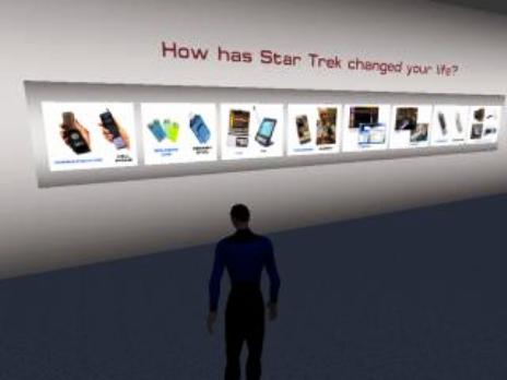 Museu de Ciências Star Trek dispositivos